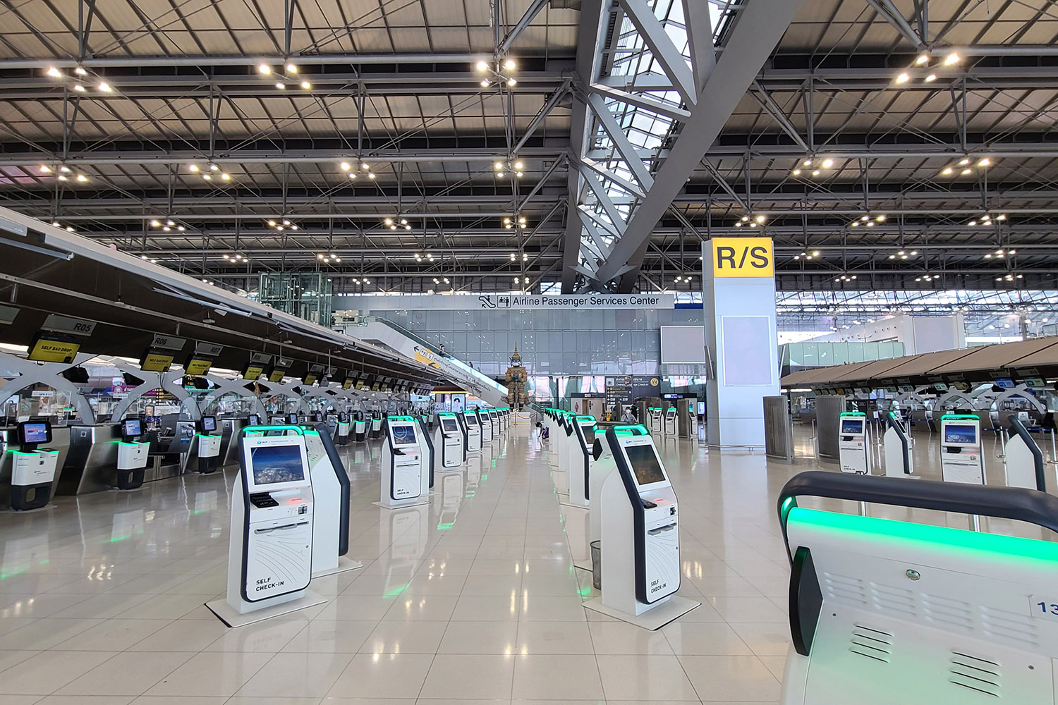 タイのスワンナプーム国際空港