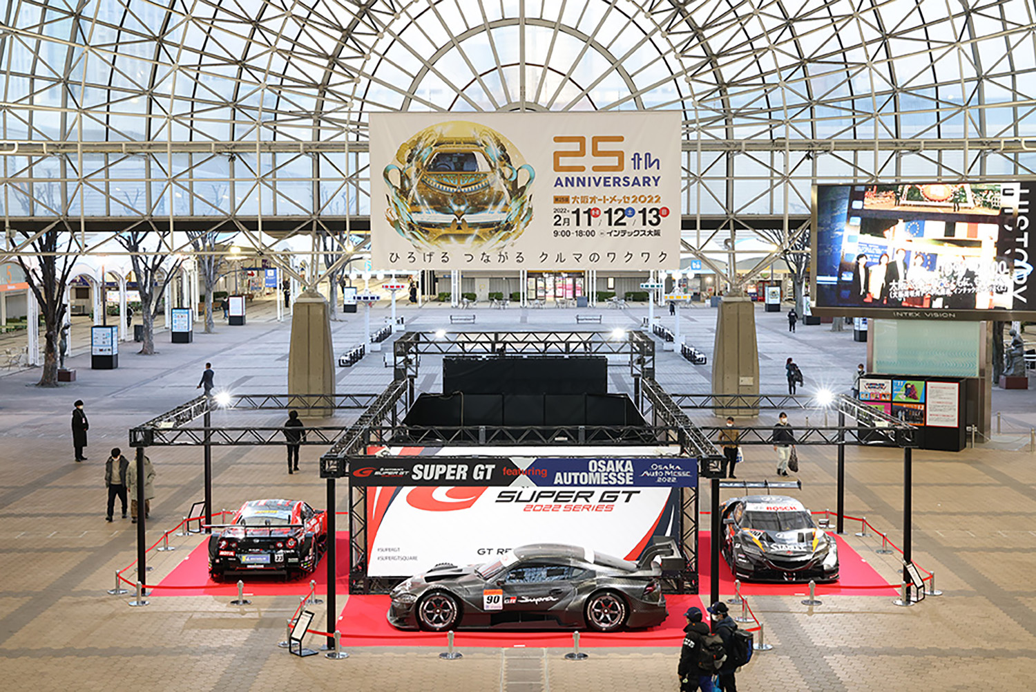 大阪オートメッセの会場